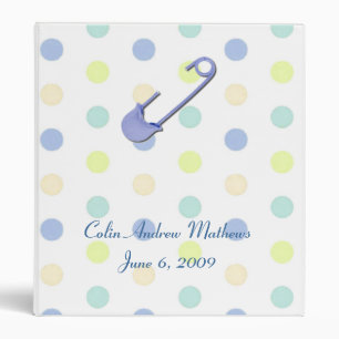 Baby Boy Album Binder