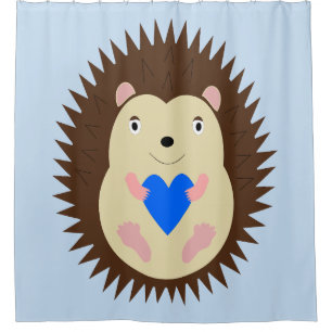 Baby Boy Blue Heart Hedgehog