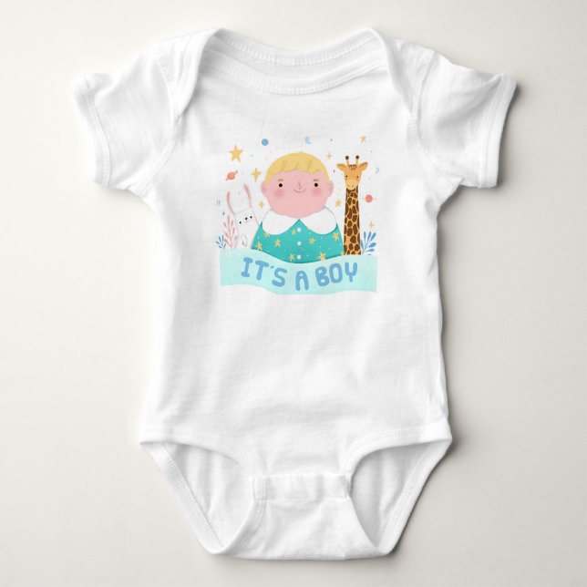 Baby boy bodysuit (Front)