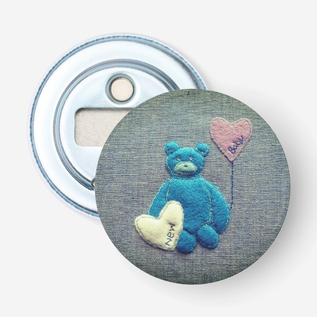 Baby boy bottle opener (Front)