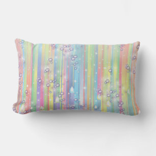 Baby Boy Bubbles Lumbar Pillow