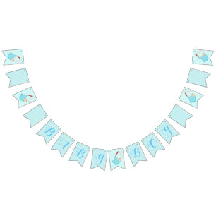 Baby Boy Bunting Flags