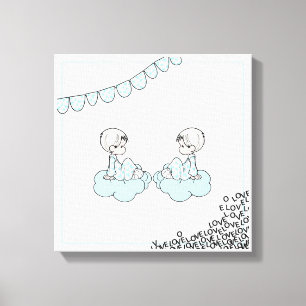 Baby Boy Canvas Print