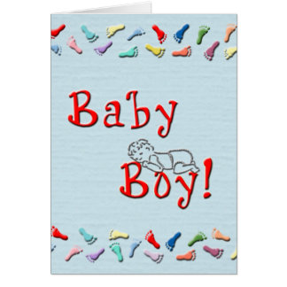 Baby Boy Card
