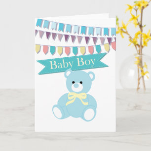 Baby boy card