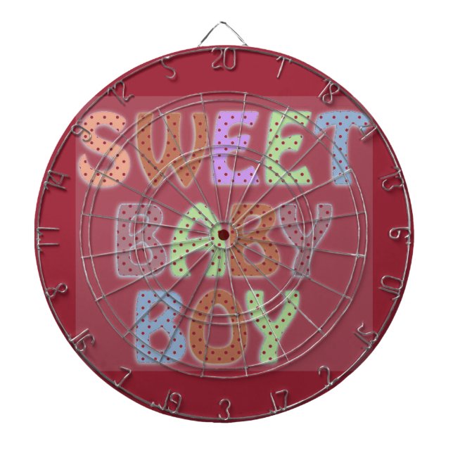 Baby Boy Dartboard (Front)