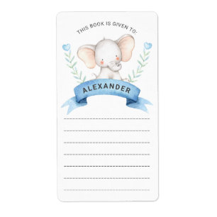 Baby Boy Elephant livre