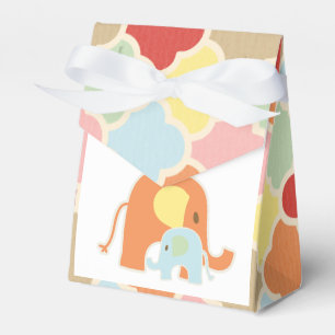Baby Boy Elephant Shower Favour Box