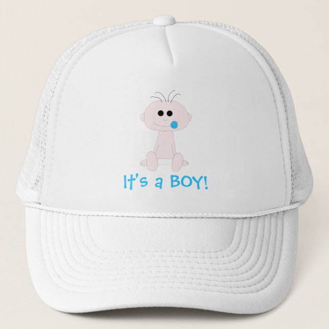 Baby Boy Hat Template (Front)