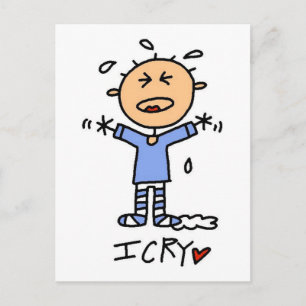 Baby Boy I Cry Tshirts and Gifts Postcard