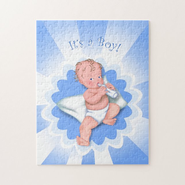 Baby Boy Jigsaw Puzzle (Vertical)