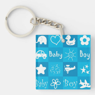 Baby boy keychain