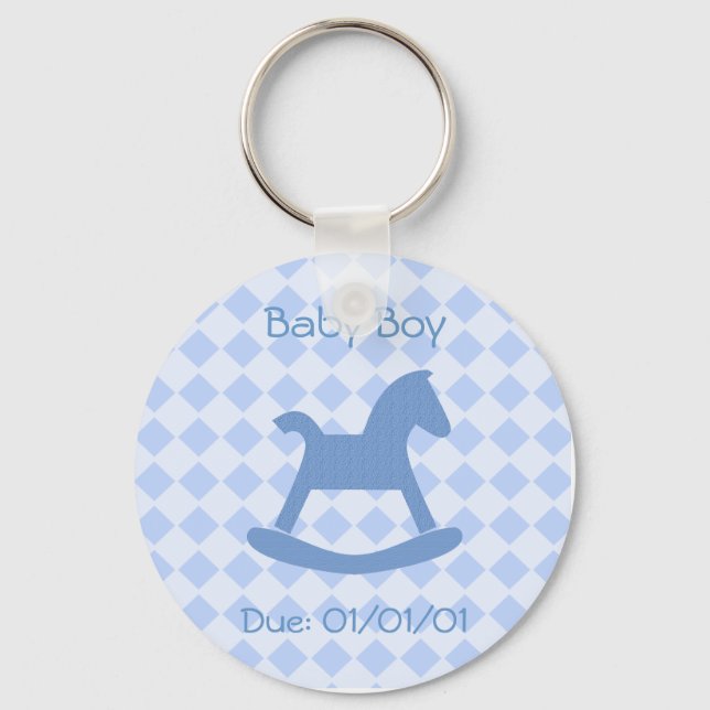 Baby Boy Keychain (Front)