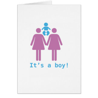 Baby boy lesbian couple