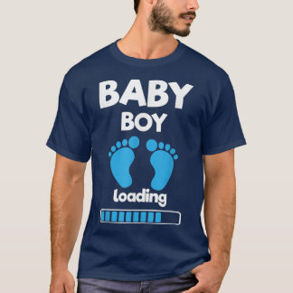 Baby Boy Loading Future Parents Pregnancy Reveal P T-Shirt