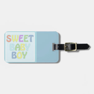 Baby Boy Luggage Tag