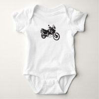 Baby Boy Motorcycle Graphic