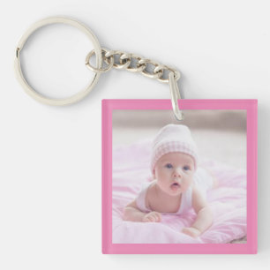 Baby Boy 'n Girl, rose 'n Blue Deux Porte - clé ph