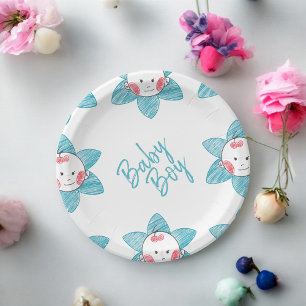 Baby Boy Paper Plate
