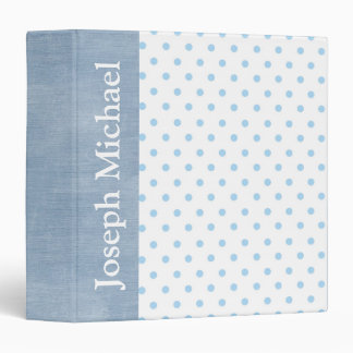 Baby Boy Personalized Custom Photo Album Gift Binder