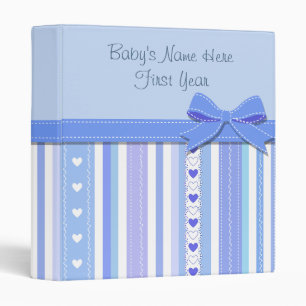 Baby Boy Photo Album Binder