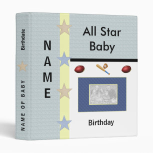Baby Boy Photo Binder