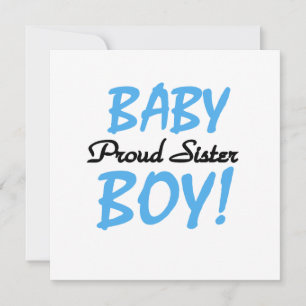Baby Boy Proud Sister Gifts