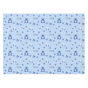 Baby-boy Quilt Pattern Tablecloth