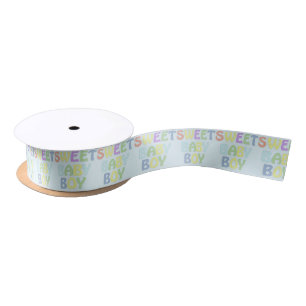 Baby Boy Ribbon Satin Ribbon