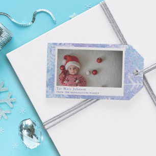 Baby Boy’s First Christmas Personalized Gift Tag