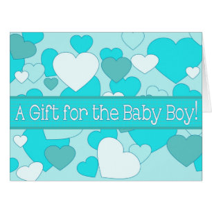 Baby Boy Shower Gift Card