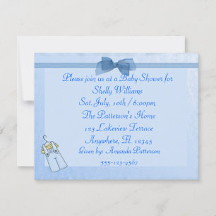 Baby Boy Shower Invite