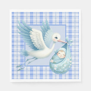 Baby Boy Shower Napkin