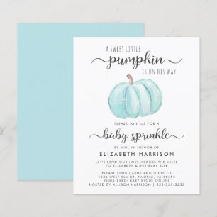 Baby Boy Sprinkle By Mail Blue Pumpkin