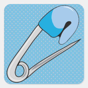 Baby Boy Square Sticker