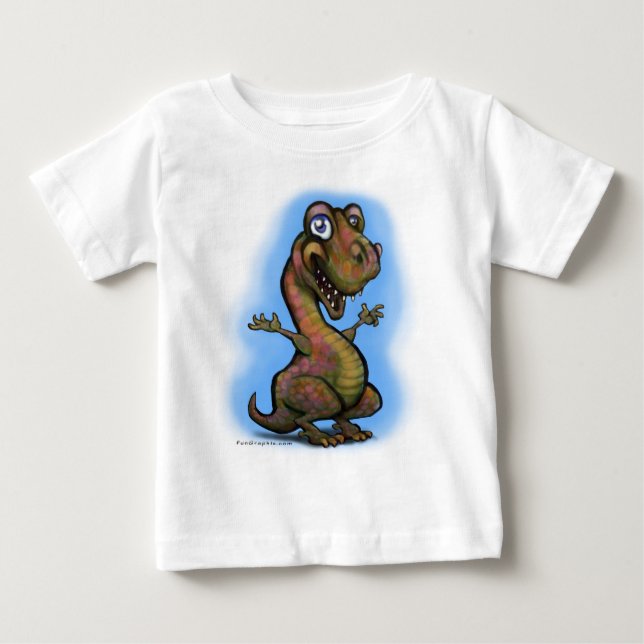 Baby Boy T-Rex T-Shirt (Front)