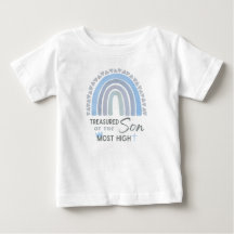 Baby Boy Treasured Son of the Most High God tee