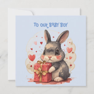 Baby Boy Valentine  Card