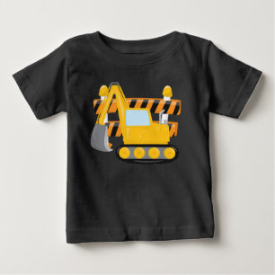Baby boys cute construction t-shirt