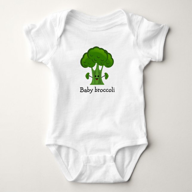 Baby Broccoli Bodysuit (Front)