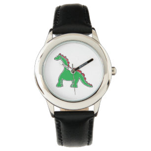 Baby Brontosaurus Cartoon Dinosaur Gear Watch