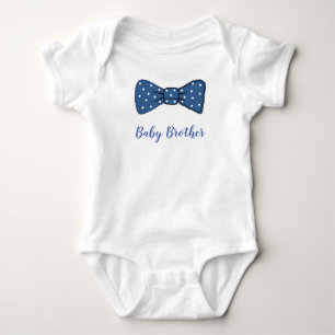 Baby Brother Bow Tie Vest Bodysuit