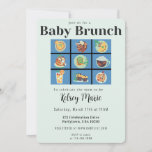 Baby Brunch Baby Shower Invitation<br><div class="desc">This Calls For... .A Baby Shower celebration! This invitation is perfect for a baby shower year round, and who doesn't love brunch?! The invitation is themed "A Baby Brunch" and can work for a shower celebrating a baby boy or girl! This listing is an editable digital invitation available to be...</div>