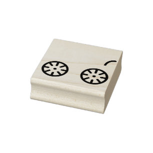 baby buggy rubber stamp