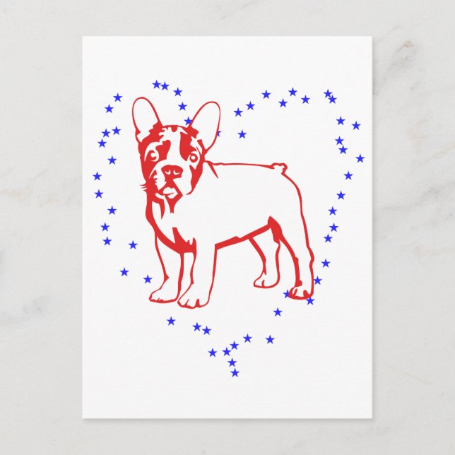 Baby Bulldog Postcard (Front)
