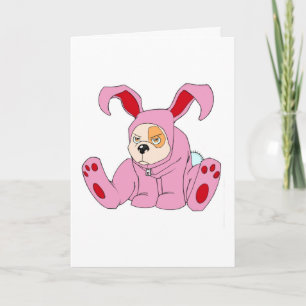 Baby Bully Easter Holiday Card