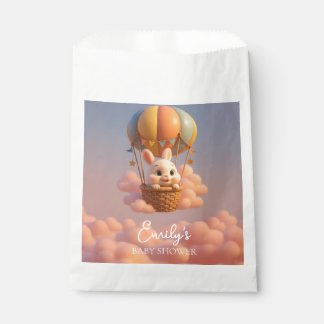 Baby Bunny Hot Air Balloon - Baby Shower Gift Bag