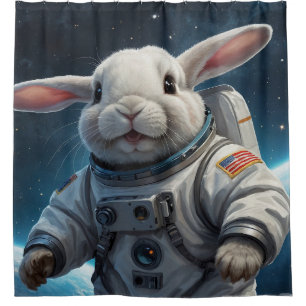 Baby Bunny in Space