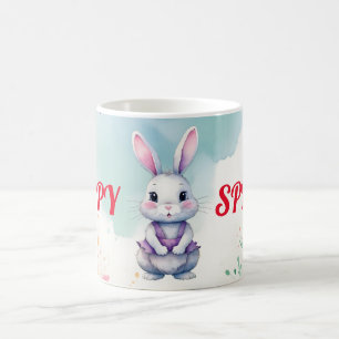 Baby Bunny in Spring  Coffee Mug