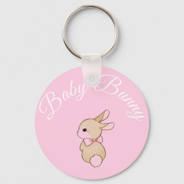 Baby bunny keychain (Front)